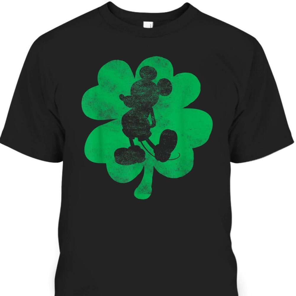 Disney Mickey Shamrock St Patricks Day Tshirt